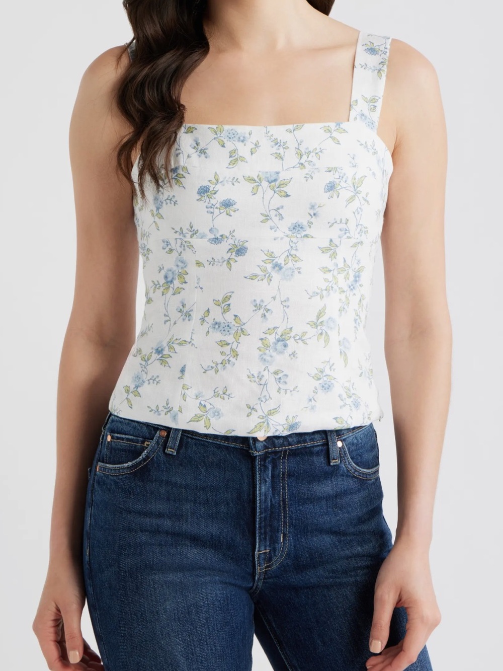 REFORMATION Darci Linen Tank